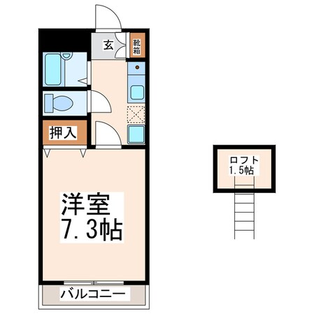 ウィステイリアの物件間取画像